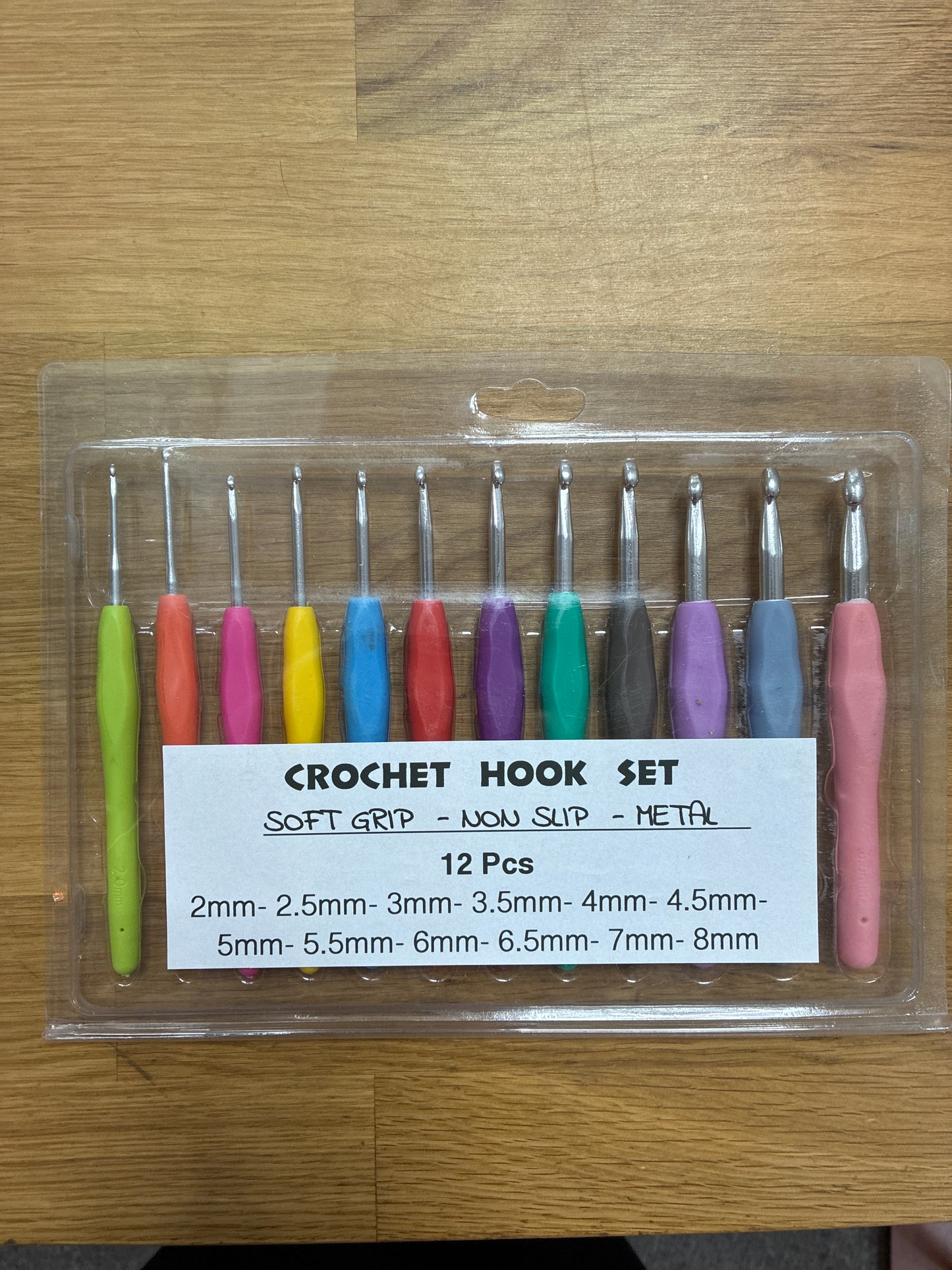 Crochet Hook set Soft Grip
