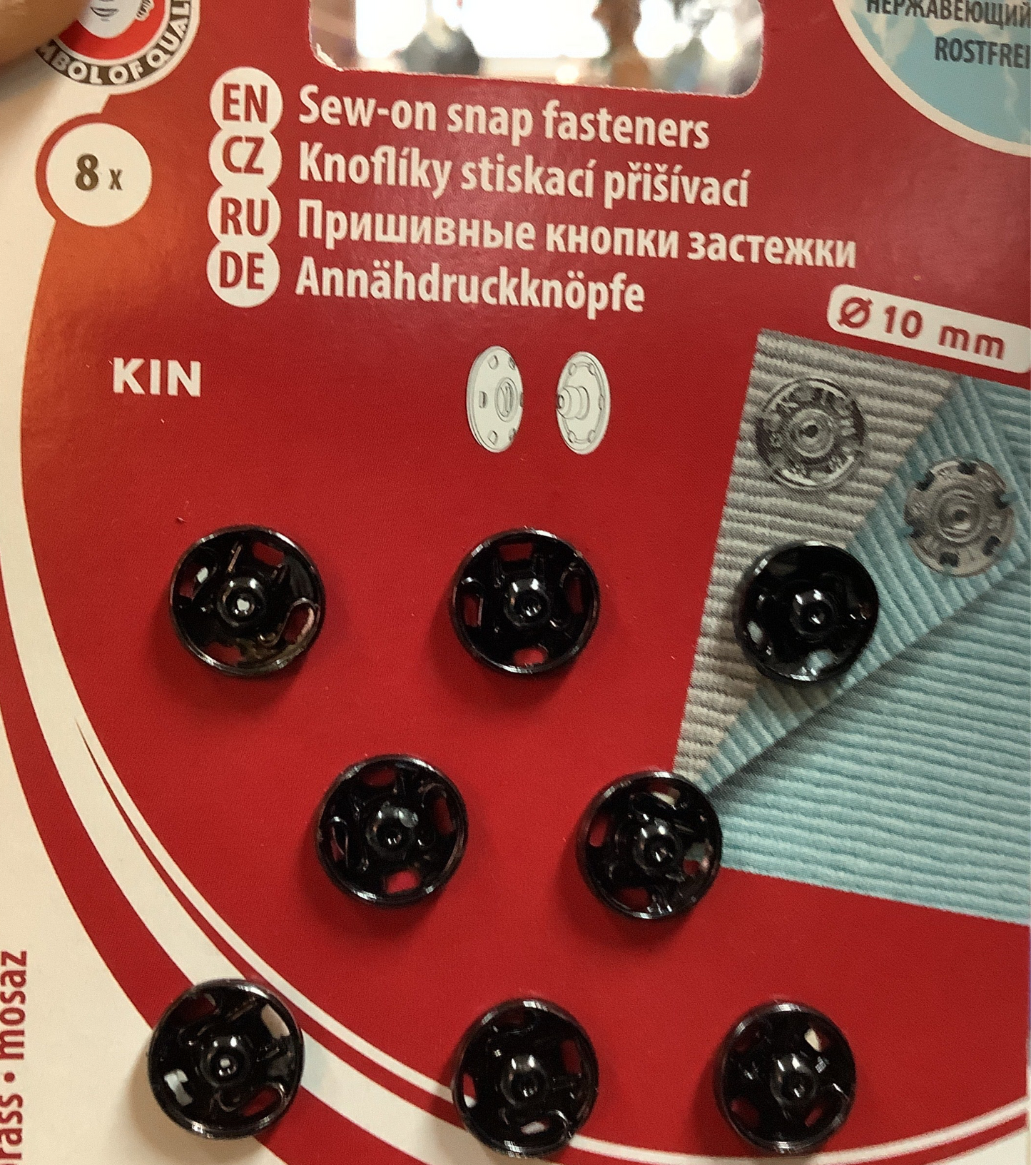 Snap Fasteners (Sew-On)