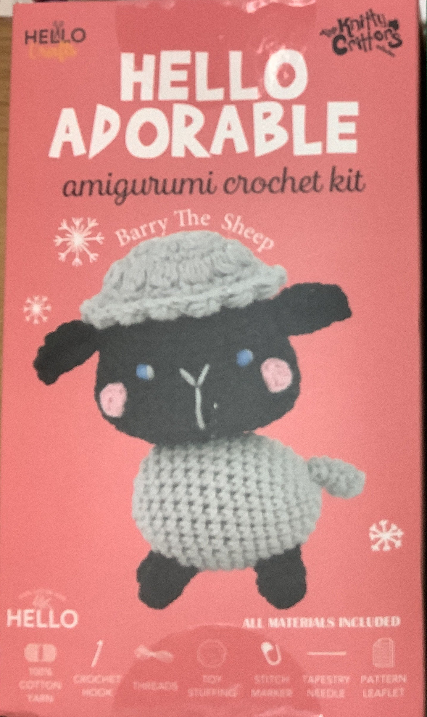 Pouch Pals (Crochet Amigurumi kit)