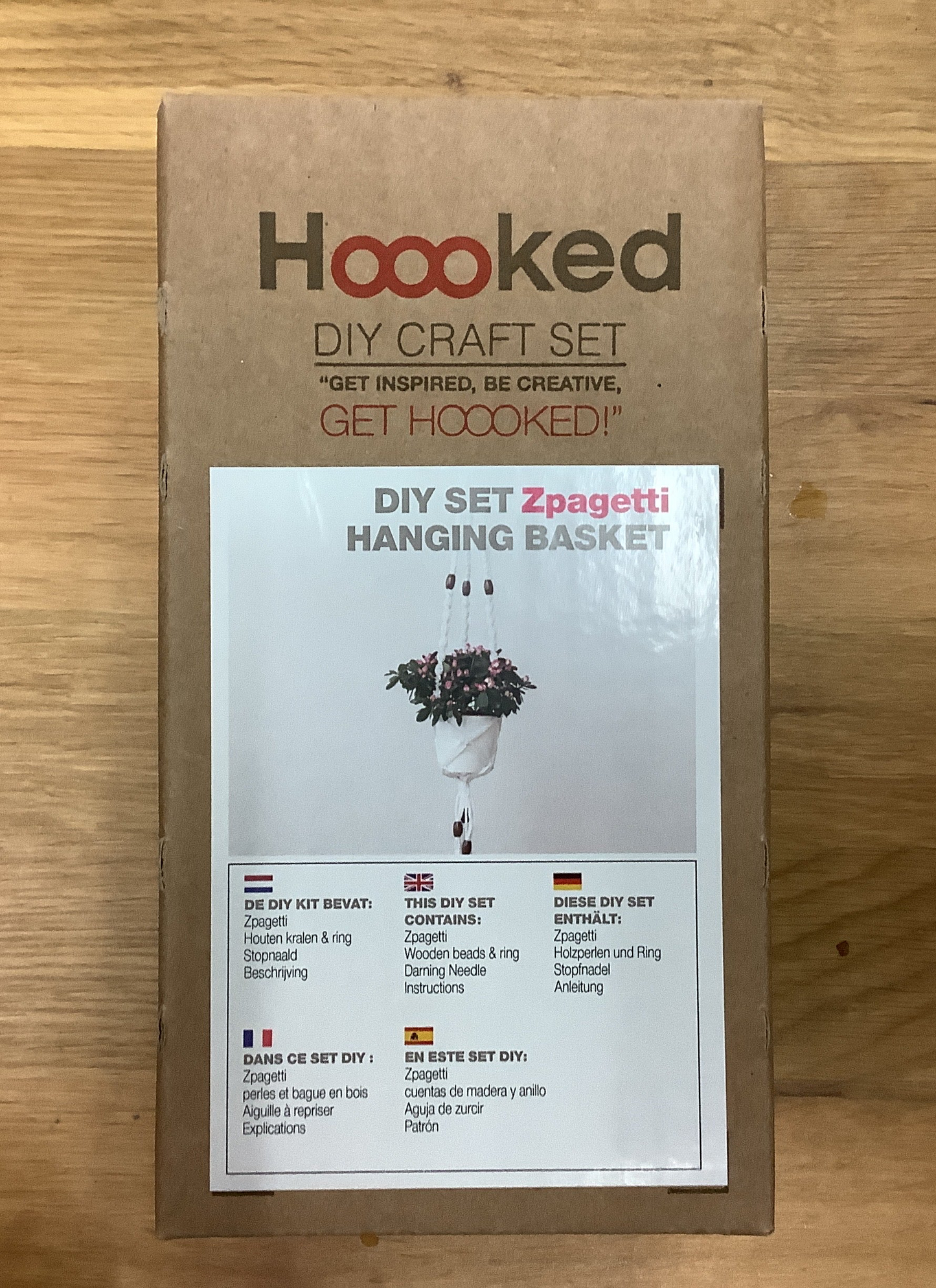 SALE ! Hoooked DIY HANGING PLANT BASKET/WALL HANGER