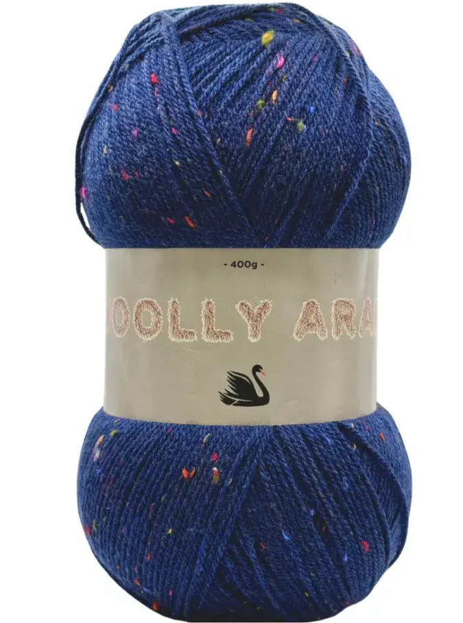 Woolly Aran 400g Cygnet (80% Acrylic / 15% Wool / 5% Viscose)