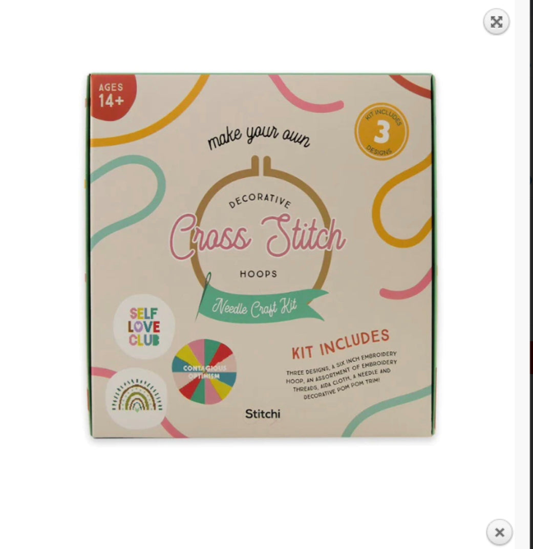 Make your own decorative cross stitch