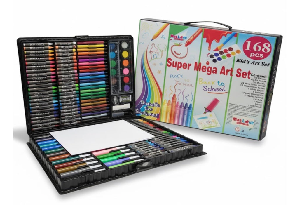 Mega Art Set 168 pcs (Extra Large A3 Size)