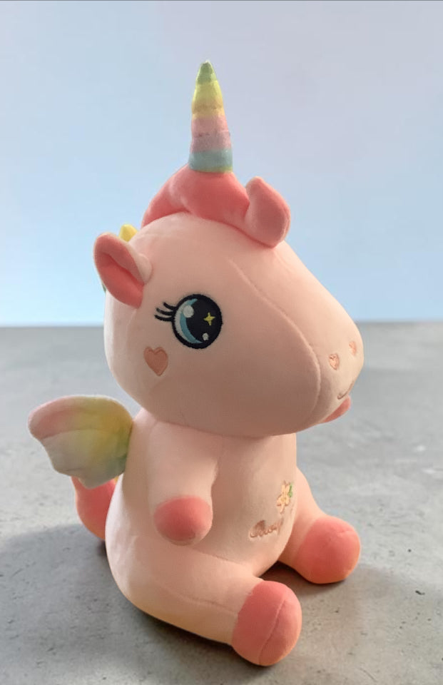 Toy SuperSoft Pink Baby Unicorn (15 inch x 9 inch)