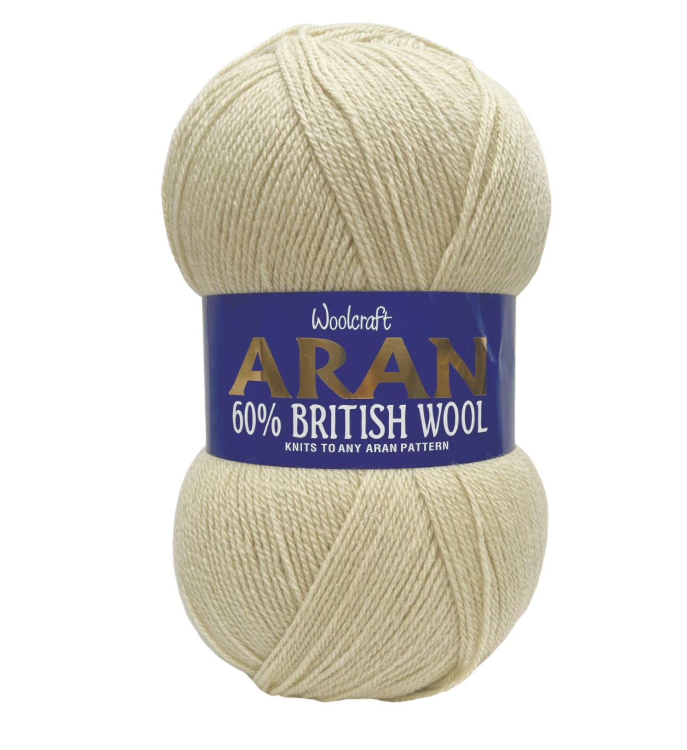 Woolcraft Aran - 60% BRITISH WOOL (500g)