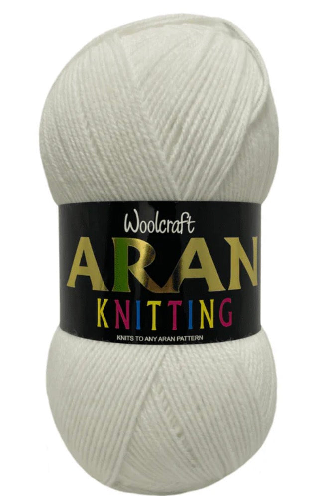 Woolcraft - 400G (Aran)100% Acrylic