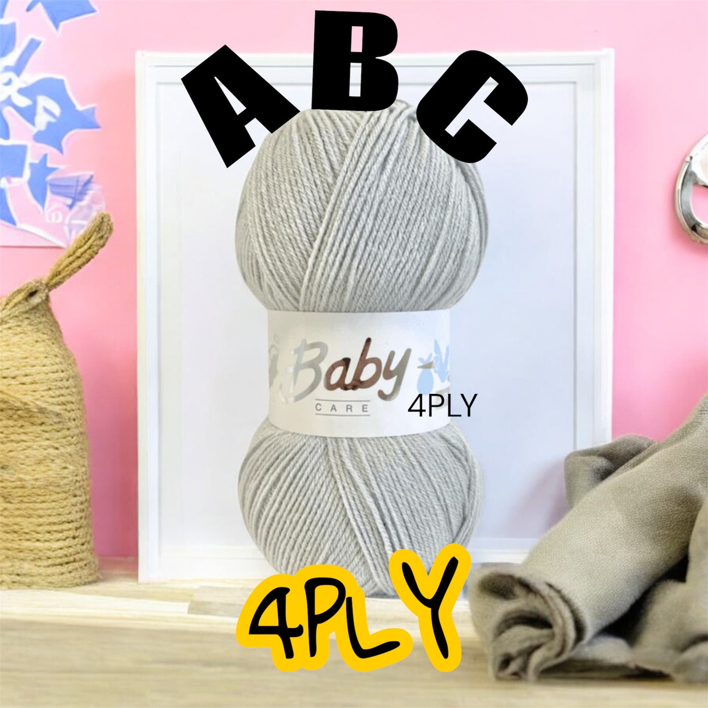 Baby Care 4ply ( Woolcraft) 100g