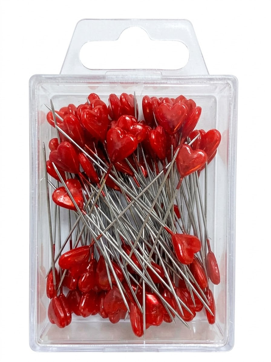 Pin box- Diamond & Heart Shape