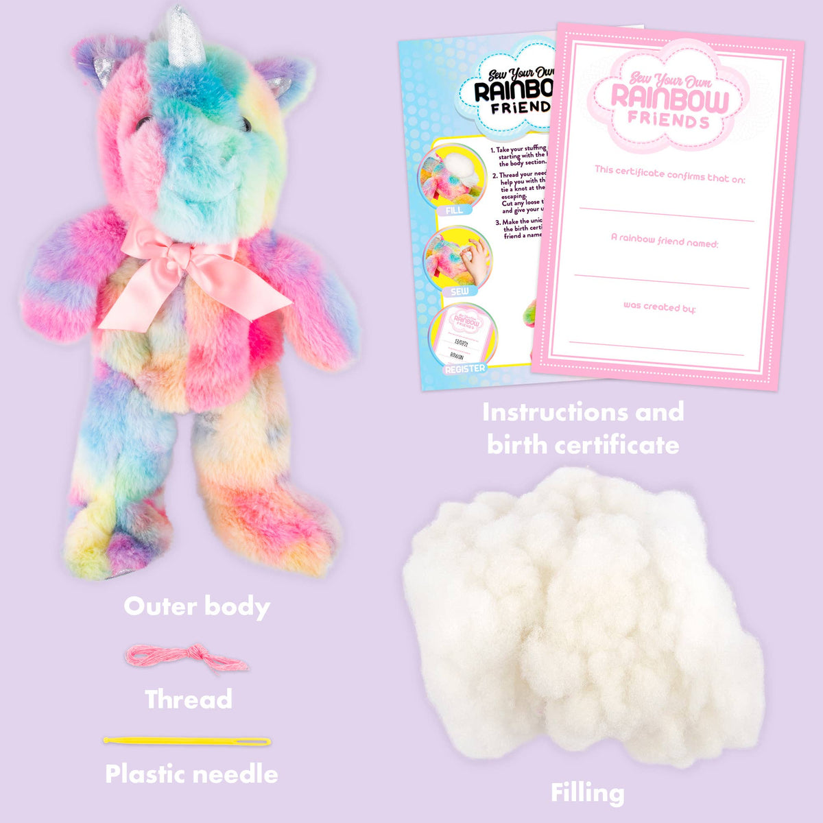 Abeec Unicorn Sew Making Unicorn Kit