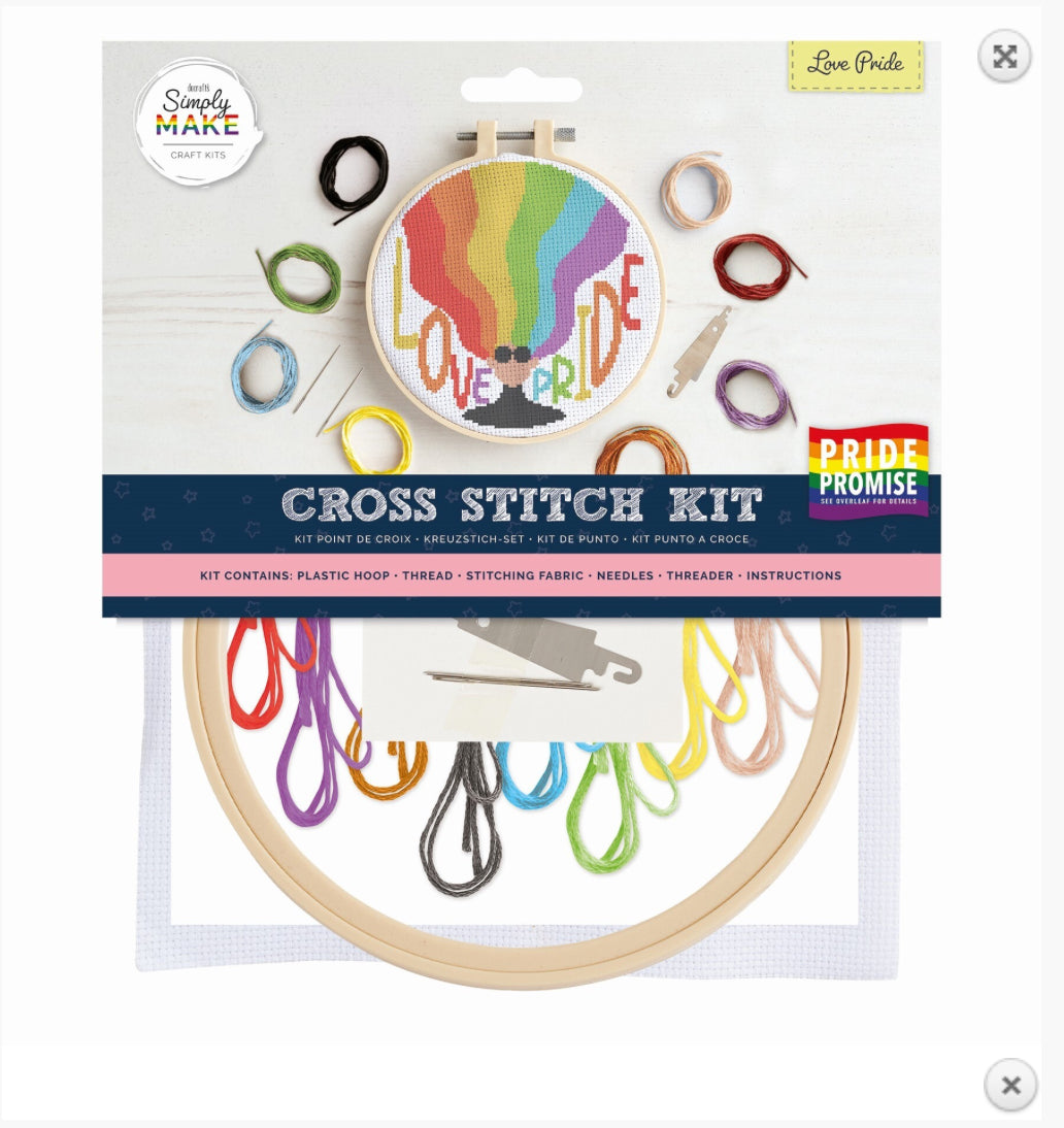 Simply make -  Cross stitch kit