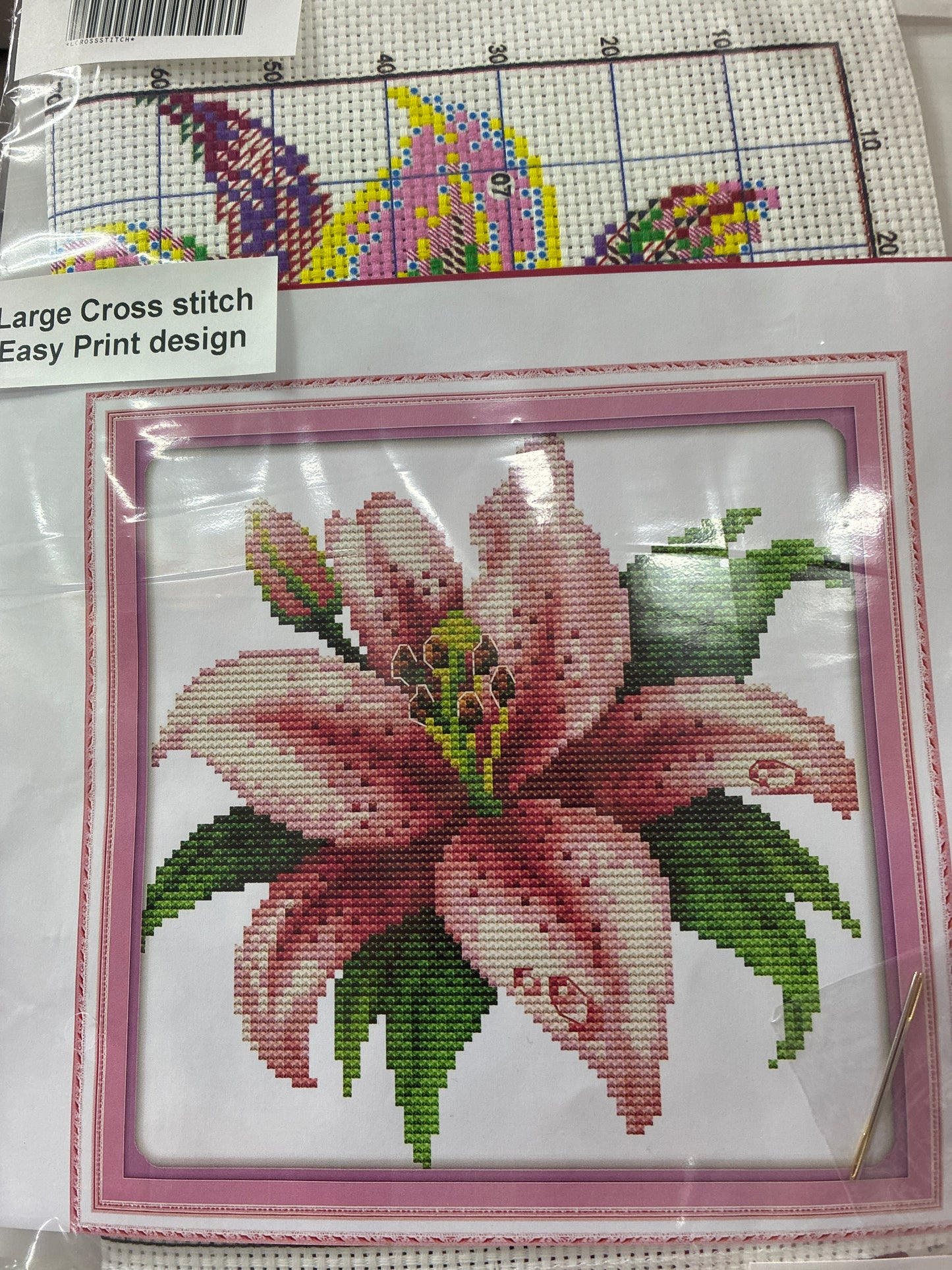 Embroidery Kit/ CROSS STITCH -All Printed design