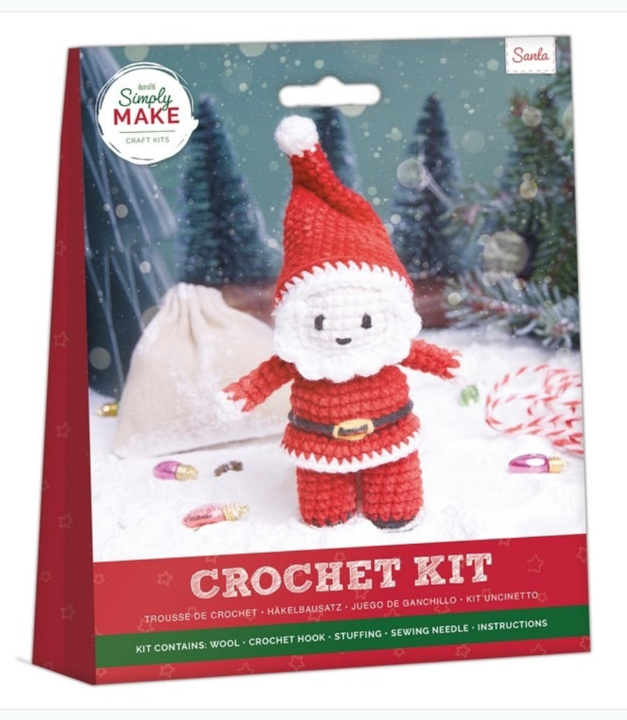 Crochet kit (JT) Simply Make (Yarn-Crochet hook-stuffing-needle)
