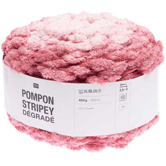 Rico Design - Pompon Stripey Degrade