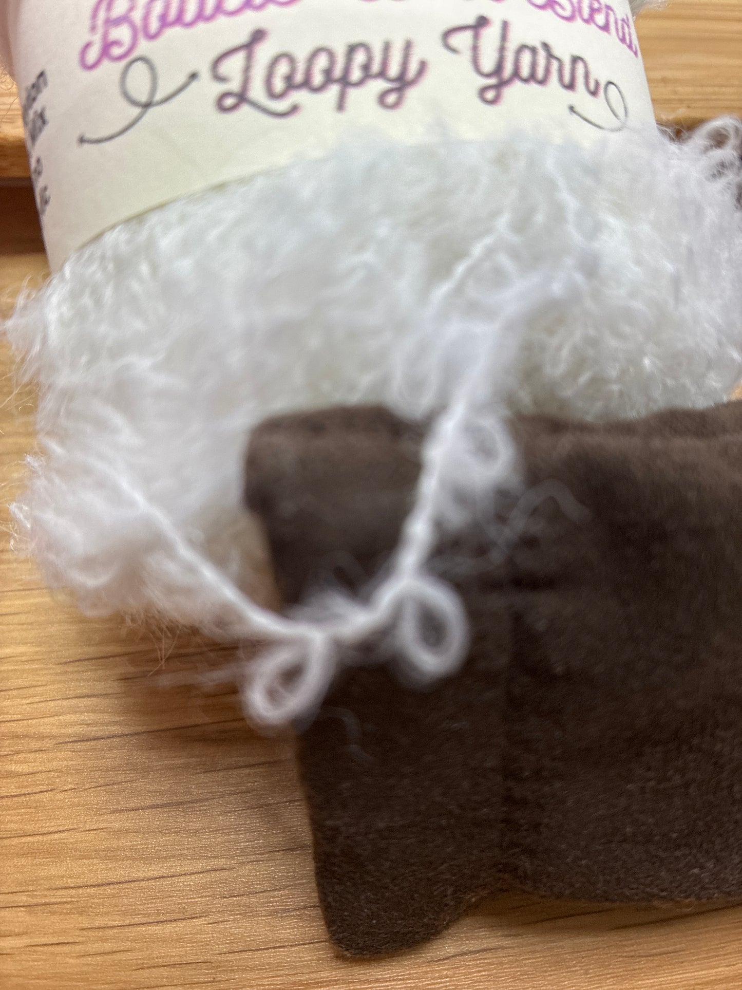 Boucle Wool Blend-Loopy Yarn 30g