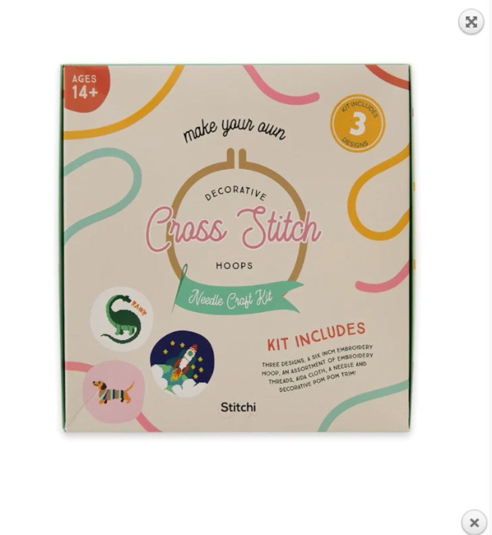 Make your own decorative cross stitch