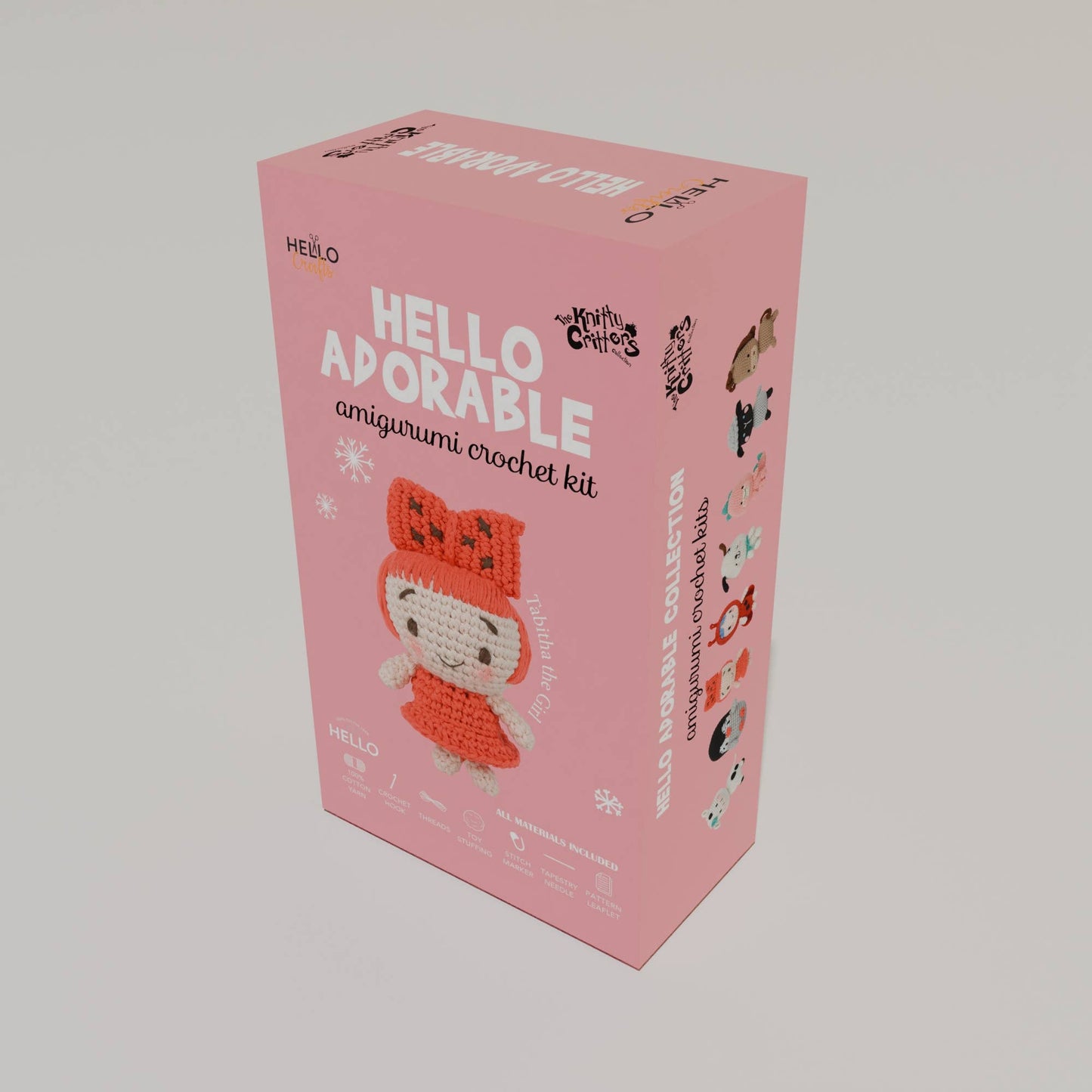 Knitty Critters Hello Adorable - Tabitha The Girl