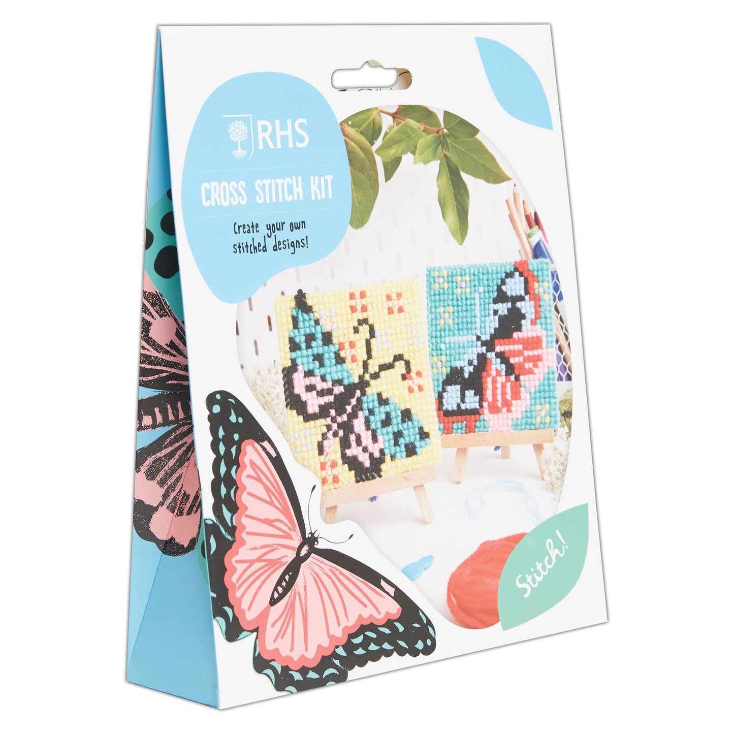 Royal Horticultural Society Mini Cross Stitch Butterflies