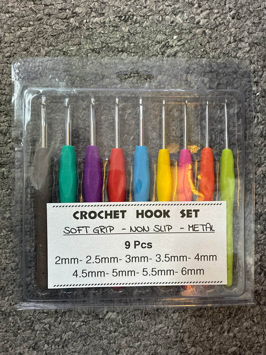 Crochet Hook set Soft Grip