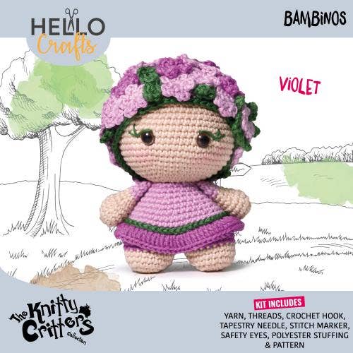 Knitty Critters - Bambino's - Violet