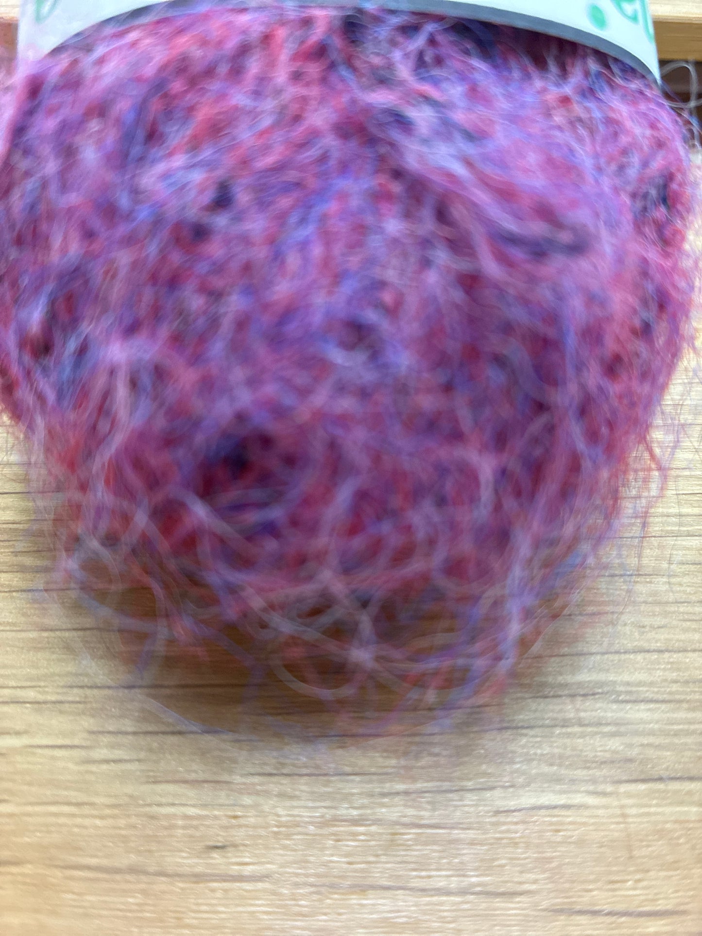 Mohair & Alpaca Brushed Silk (Lux Angora Hair) 25g