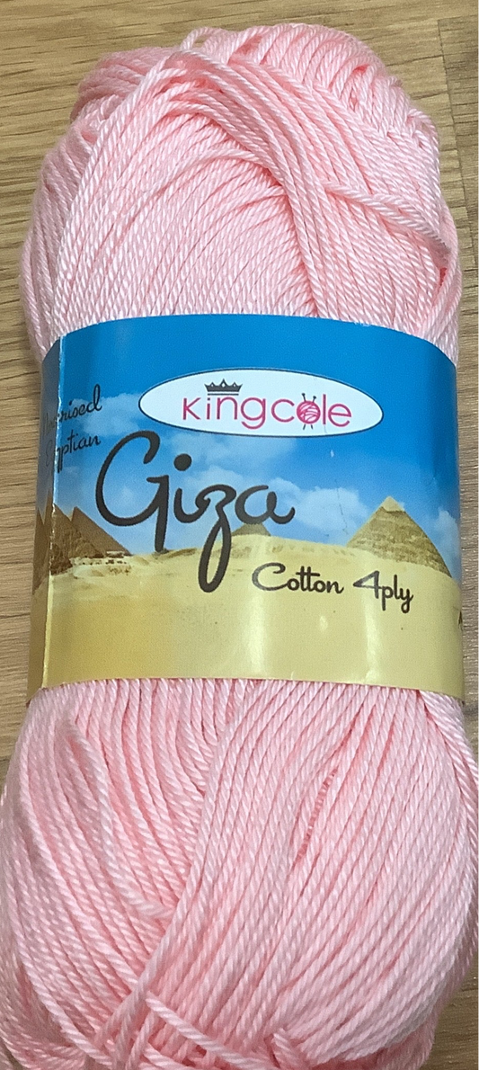 GIZA COTTON KING COLE 50g/ 4ply