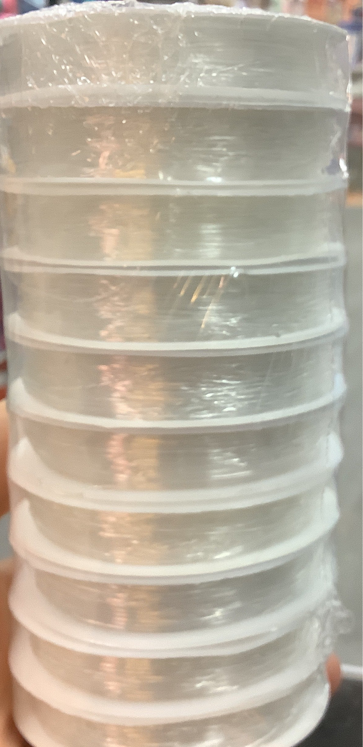 Beads Transparent Nylon 0.8 (10 rolls)