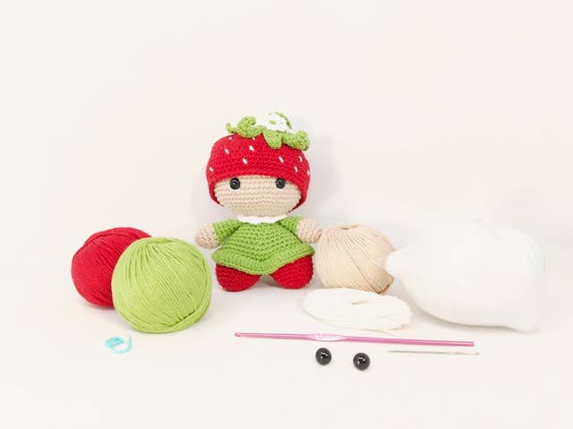 Knitty Critters - Bambino's - Sally Strawberry