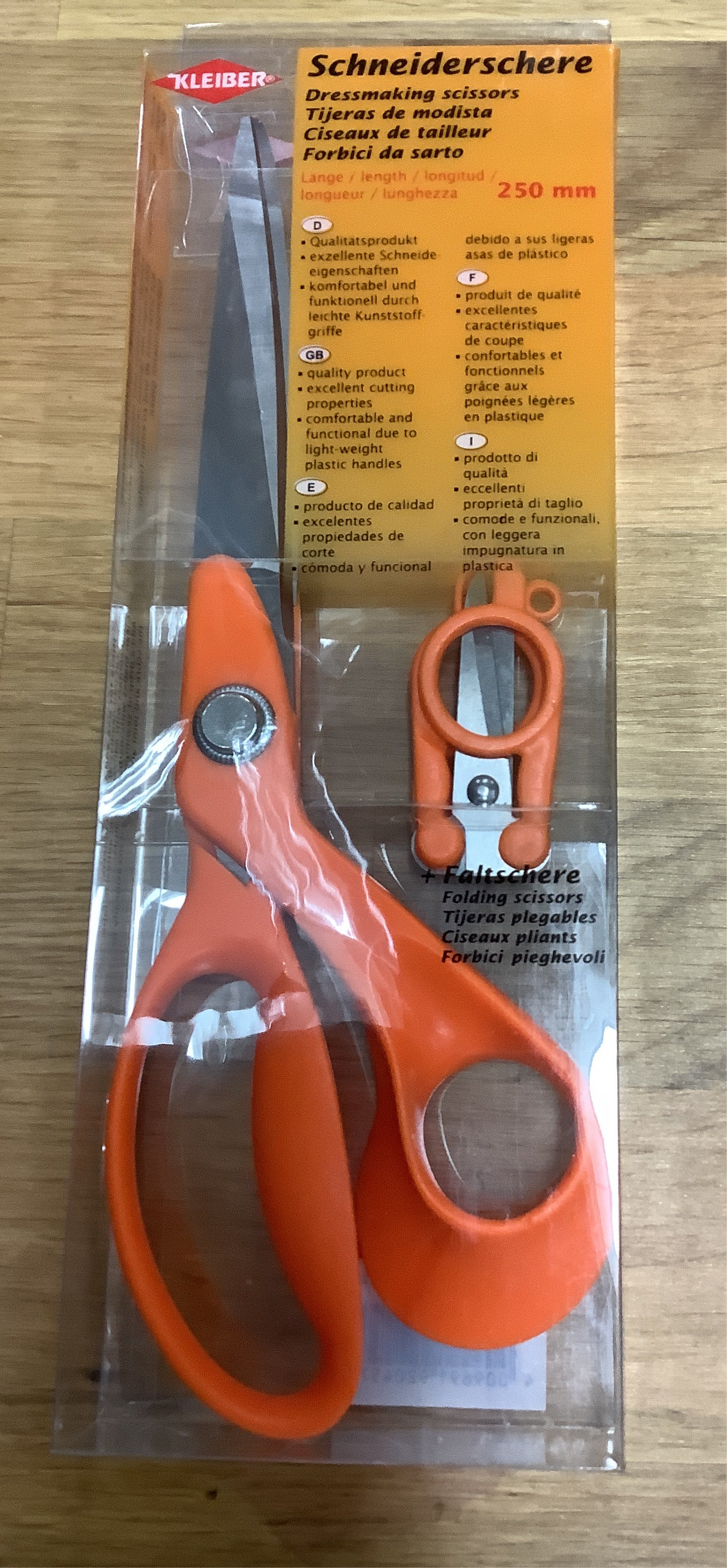 Scissors Quality KLEIBER 2pcs Box