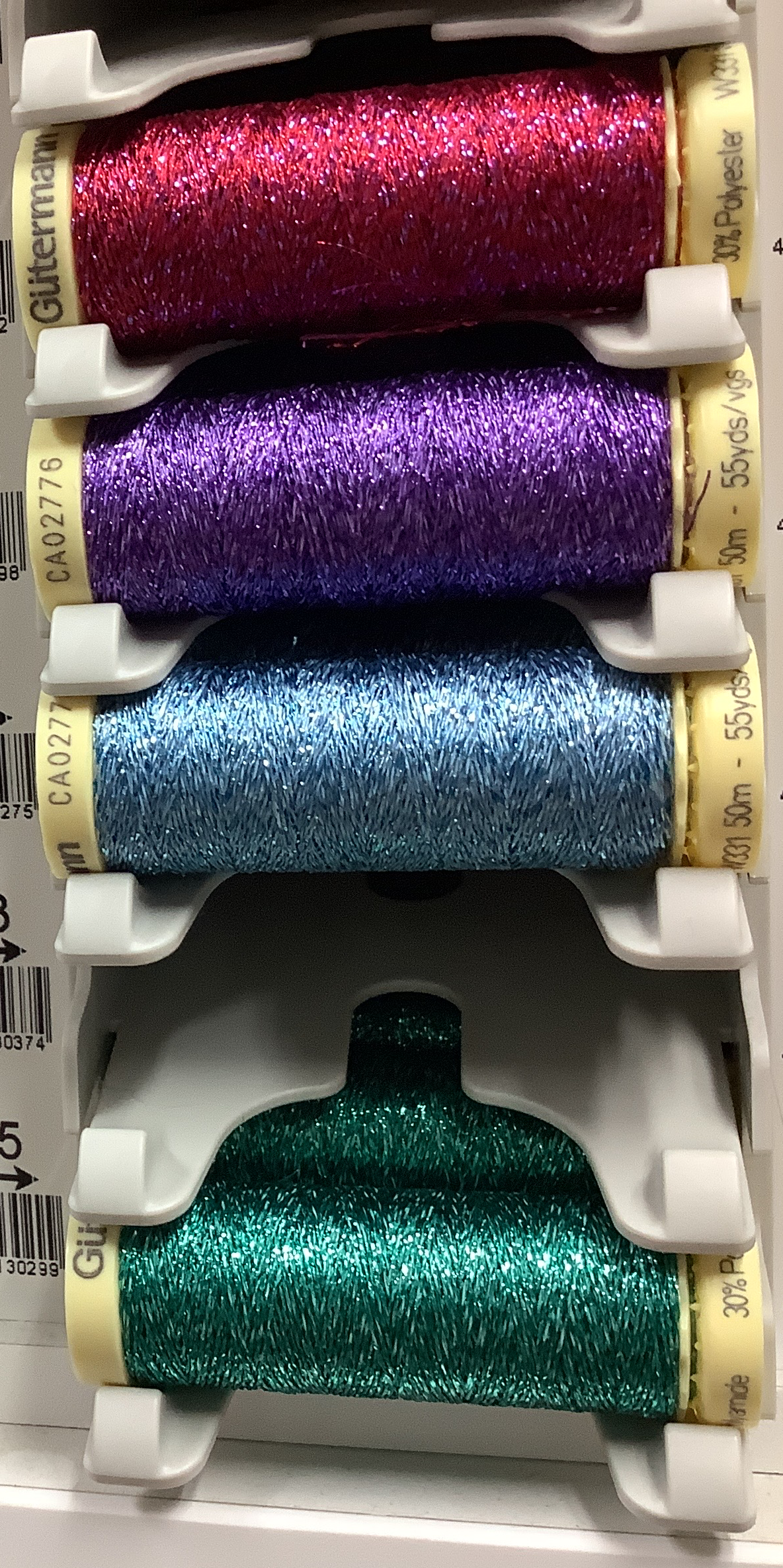 Gutermann Thread Metallic Effect 50M