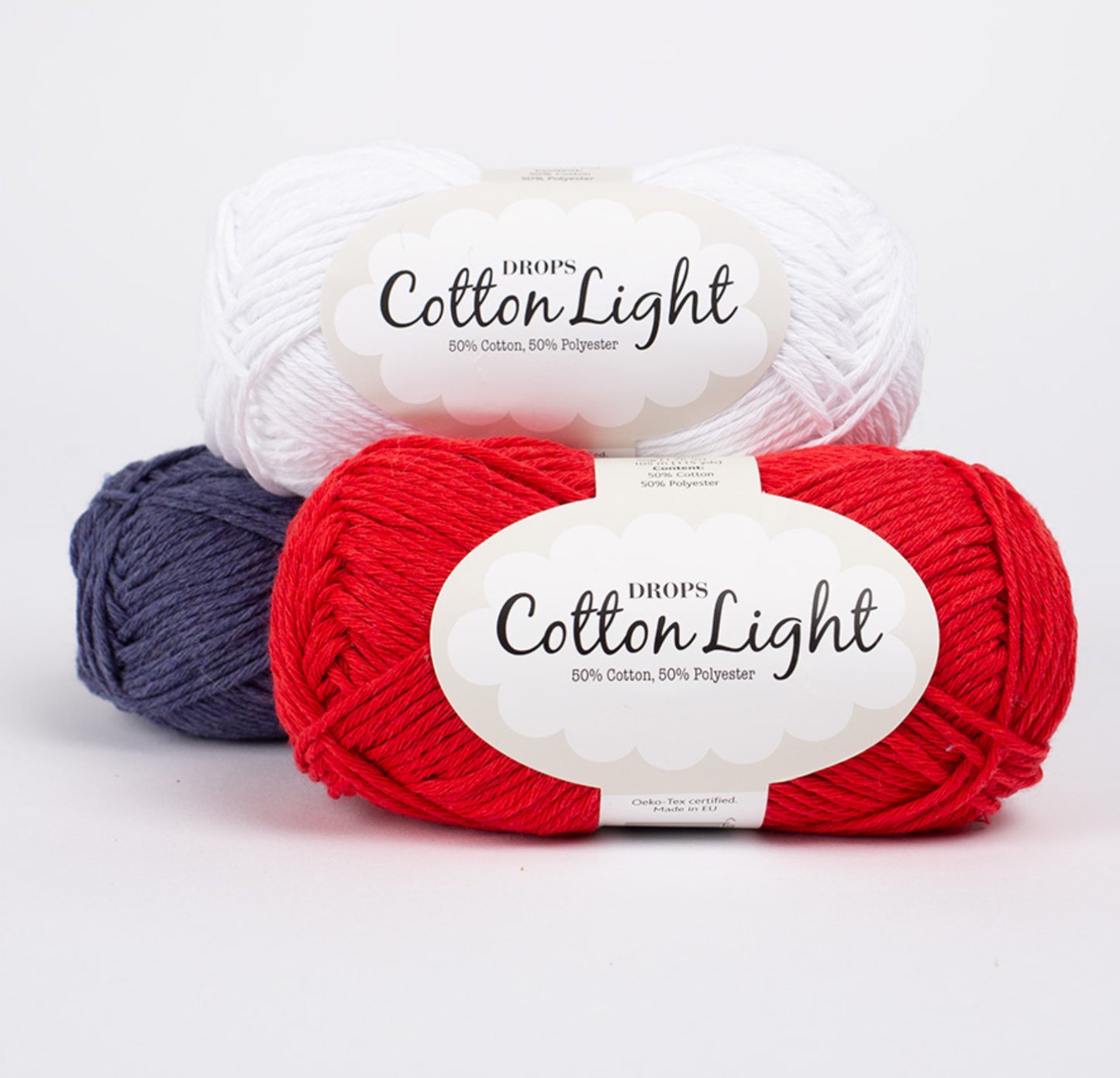 Drops Cotton Light 50g (50% Cotton, 50% Polyester)