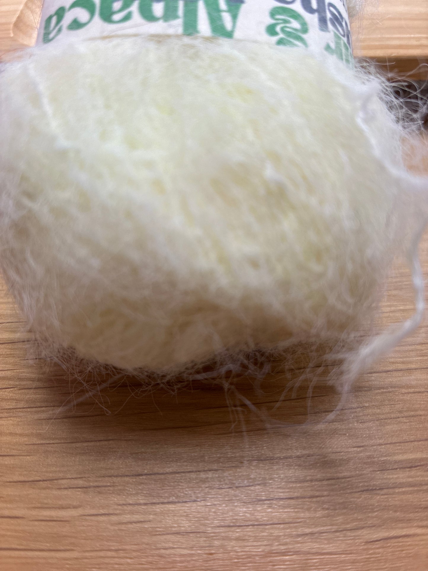 Mohair & Alpaca Brushed Silk (Lux Angora Hair) 25g
