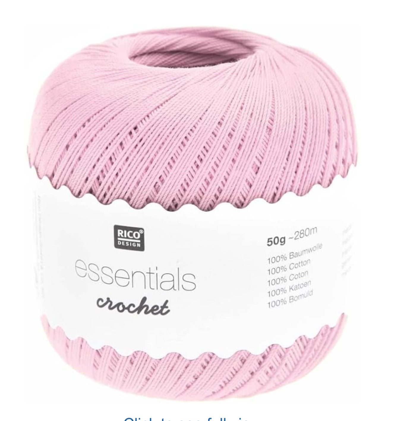 Rico Essentials Crochet (50g, 280m)