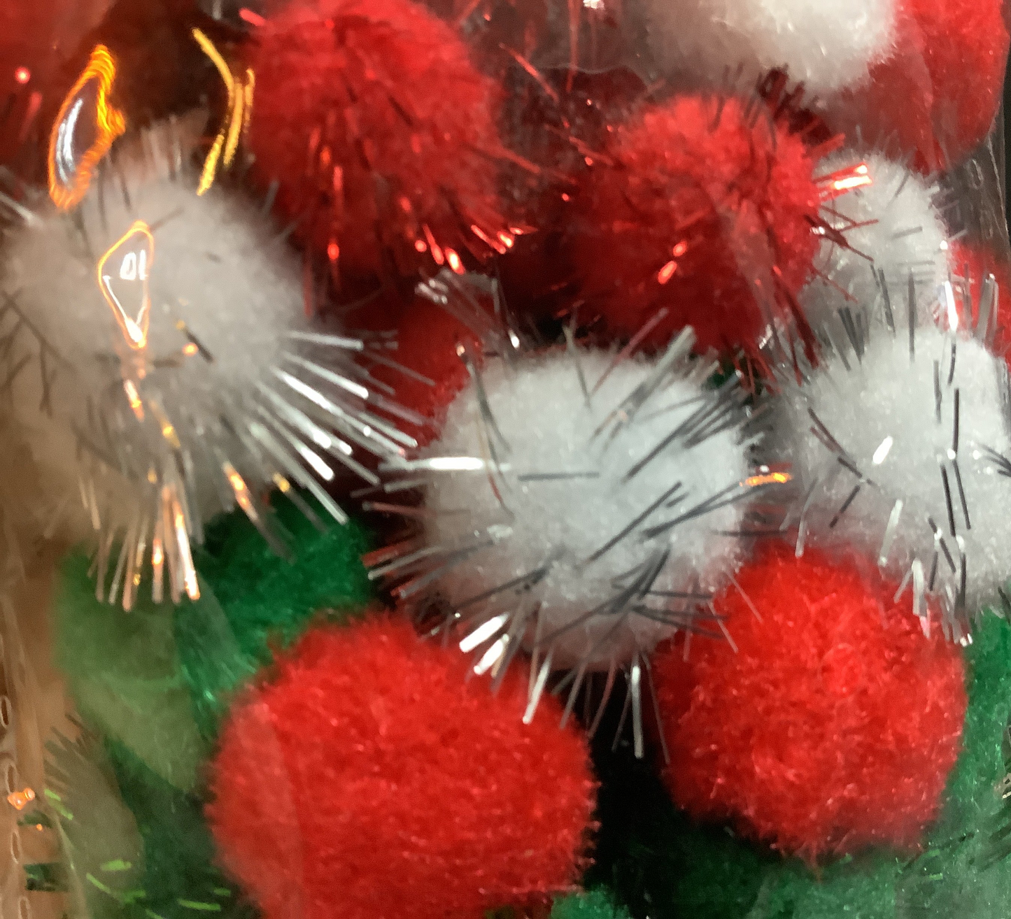 Pom Pom Deco Sparkle & Plain Mix