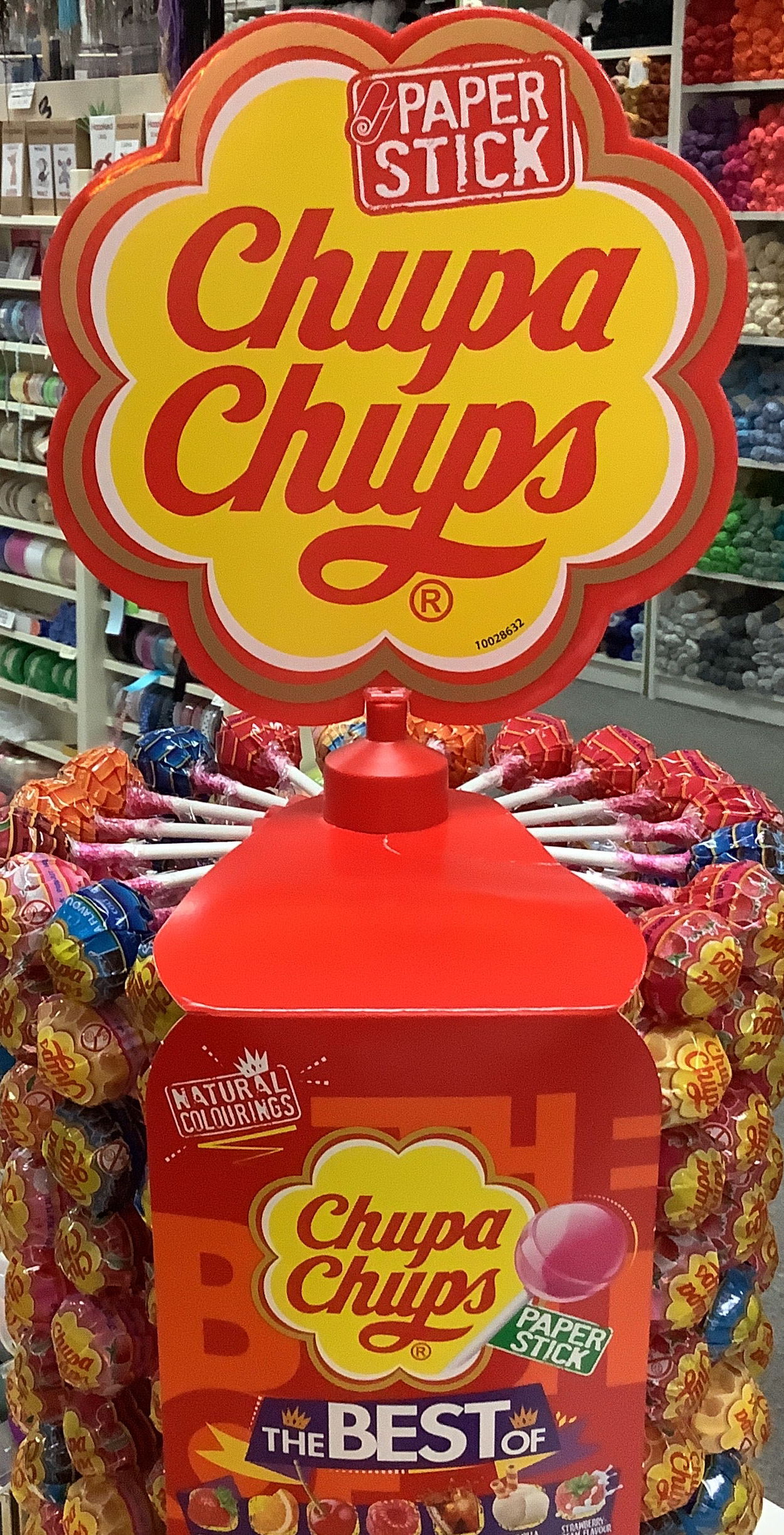 Chupa Chups ( Paper stick)