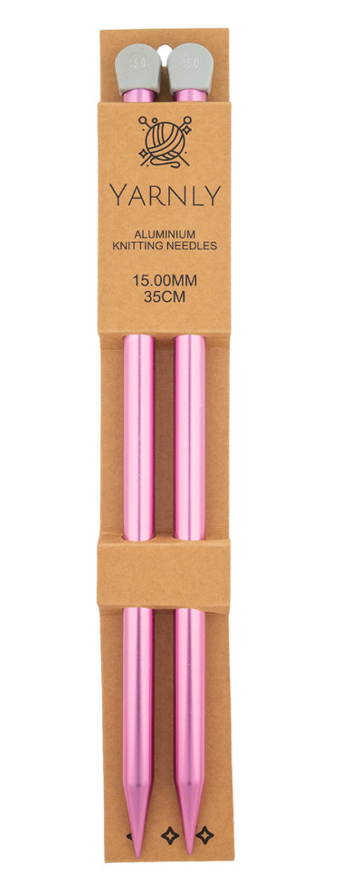 Knitting Needles Aluminium (35cm,40cm)YN