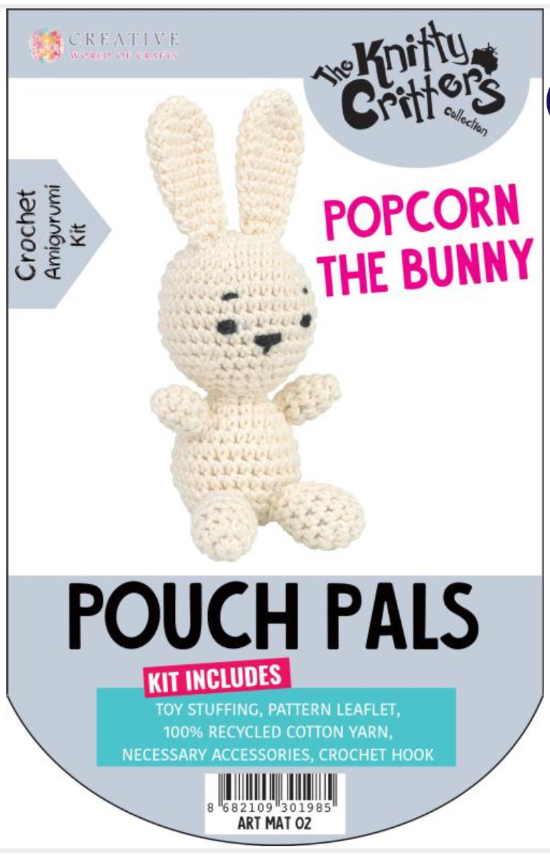 Pouch Pals (Crochet Amigurumi kit)