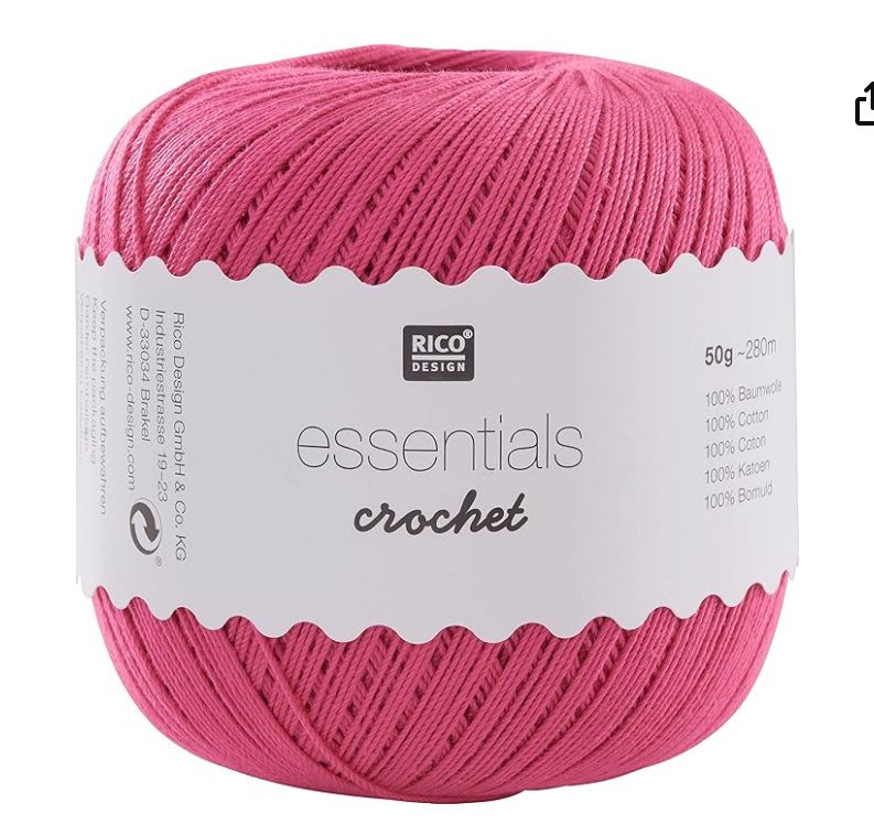 Rico Essentials Crochet (50g, 280m)