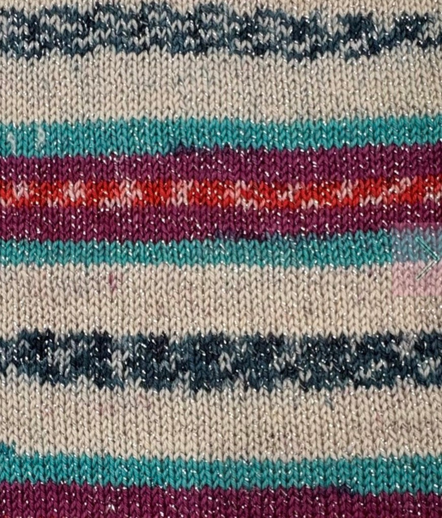 Stylecraft Head Over Heels-Festive 4 Ply (100g )Sock Yarn Sparkle