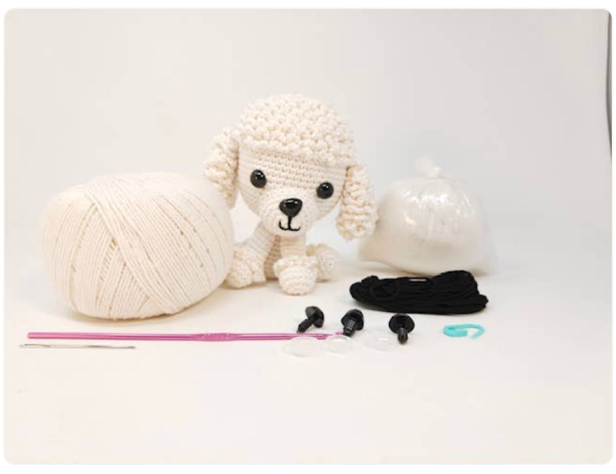 Knitty Critters - Pets - Barney Poodle