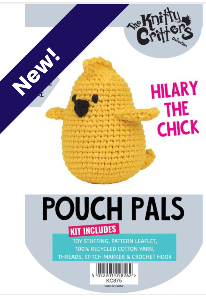 Pouch Pals (Crochet Amigurumi kit)