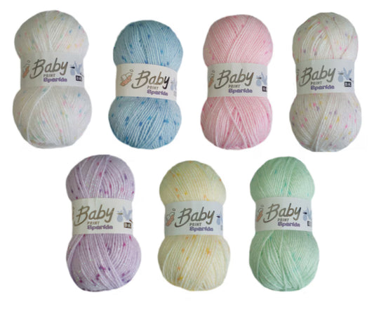Baby Print Sparkle DK/100g