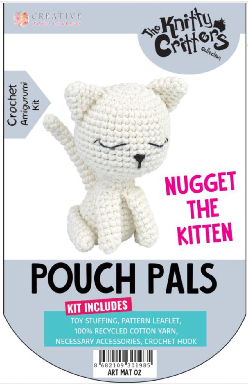 Pouch Pals (Crochet Amigurumi kit)