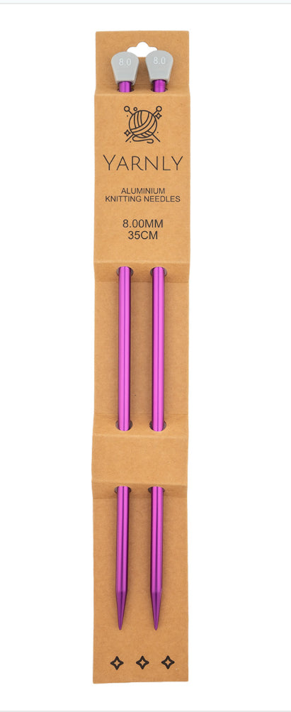 Knitting Needles Aluminium (35cm,40cm)YN