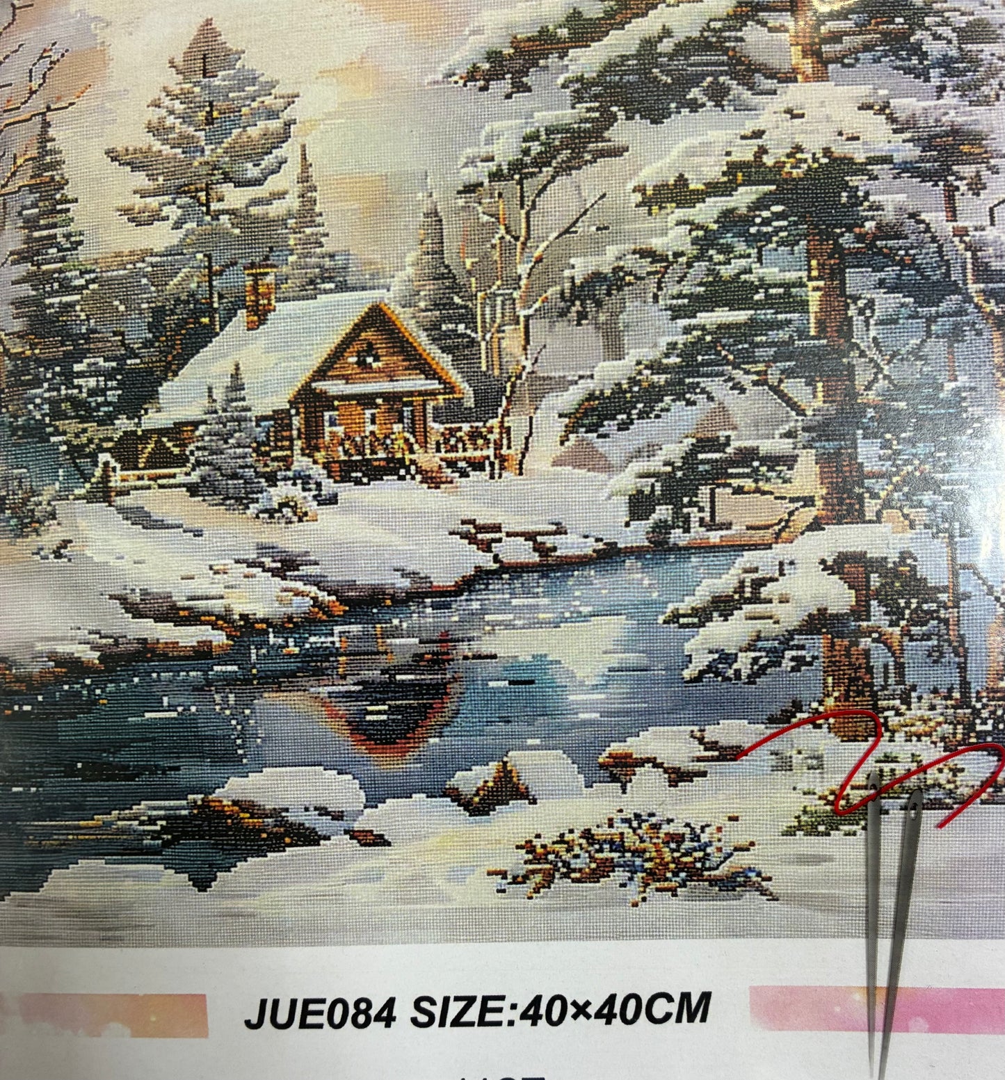 Embroidery Kit/ CROSS STITCH -All Printed design