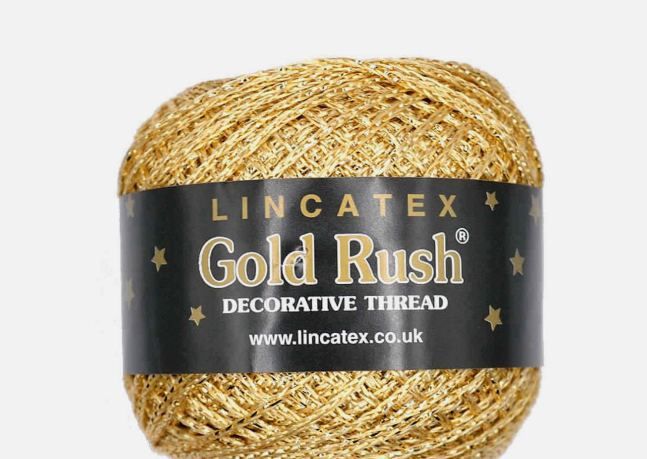 Gold Rush Deco Thread/80M Roll