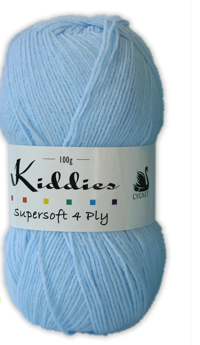 Kiddies Supersoft 4ply/100g