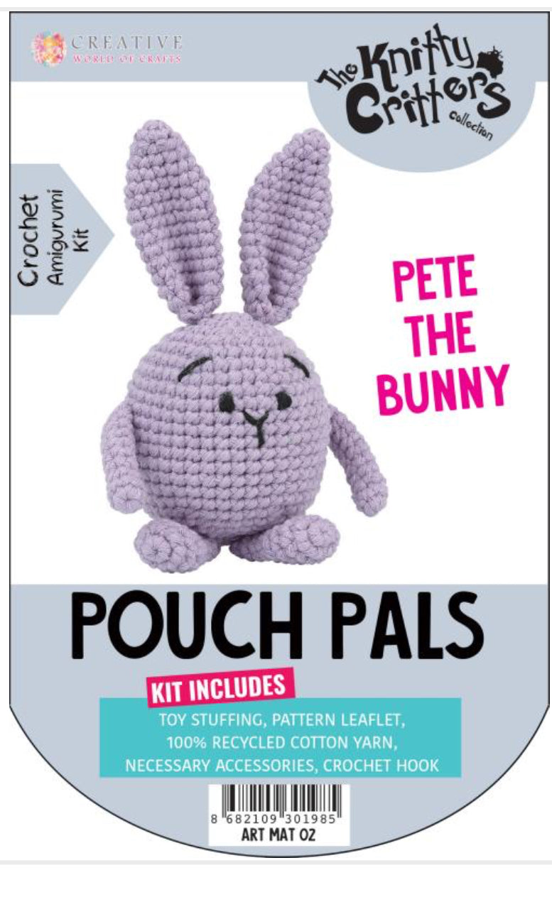 Pouch Pals (Crochet Amigurumi kit)