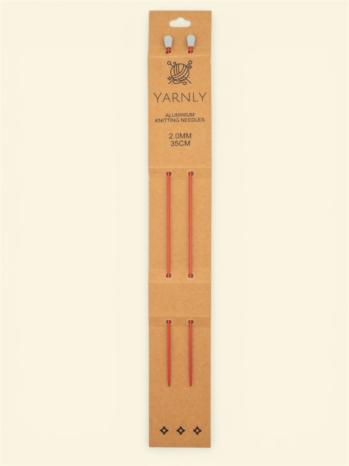 Knitting Needles Aluminium (35cm,40cm)YN