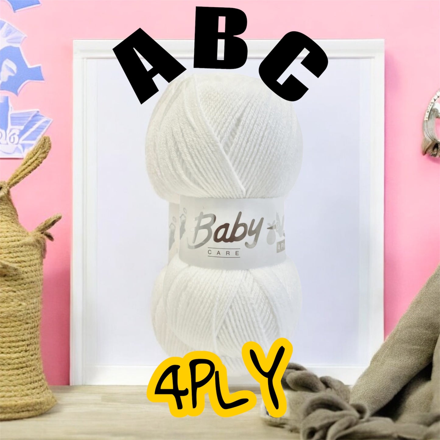 Baby Care 4ply ( Woolcraft) 100g