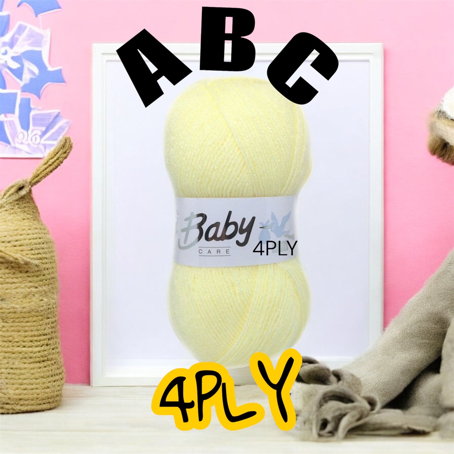 Baby Care 4ply ( Woolcraft) 100g